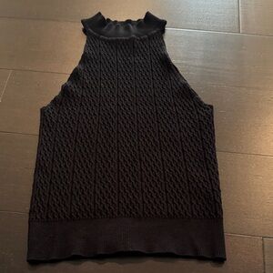 Superdown Knit Halter Crop Top